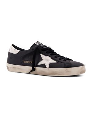 Sneakers Super Star in pelle nera GOLDEN GOOSE | GMF00101F00032180203